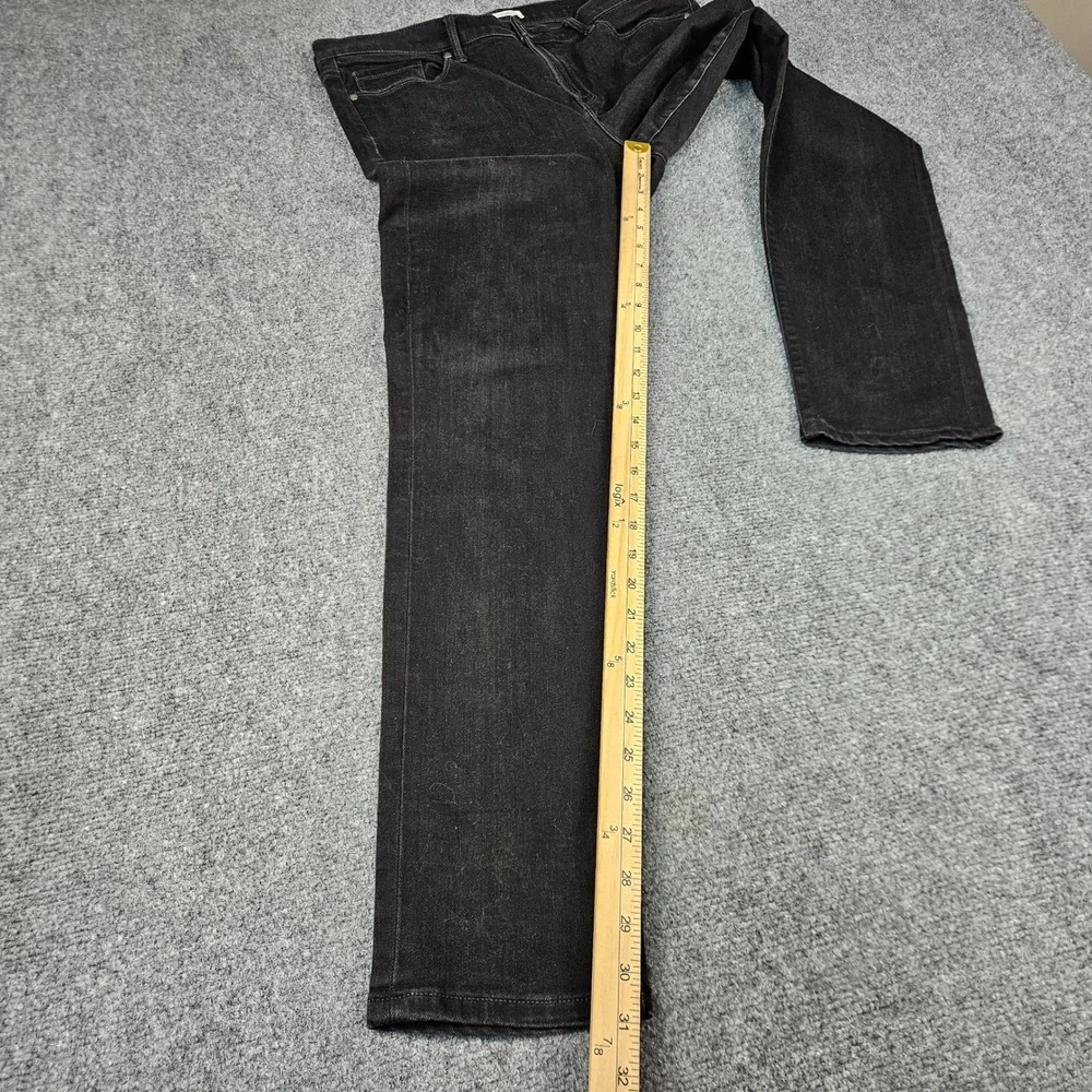 Banana Republic Premium Denim Skinny Jeans Mens Black Stretch RN 54023
